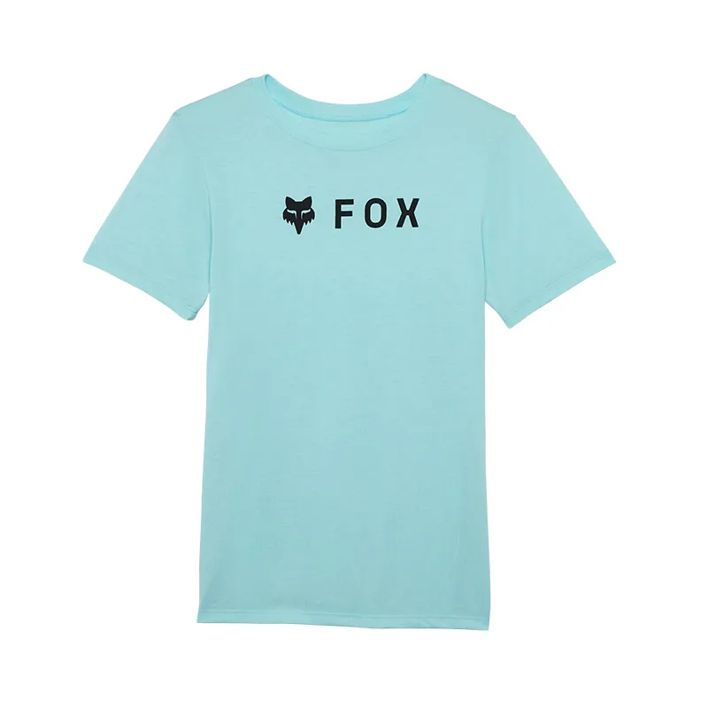 Fox Womens Absolute Short Sleeve Tech Tee in Light Blue-2