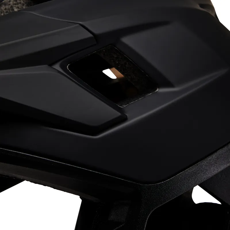 Fox Dropframe MTB Enduro Helmet in Black-9