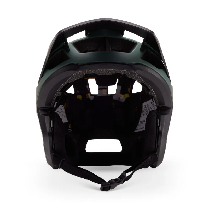 Fox Dropframe MIPS Enduro Helmet in Hunter Green-2