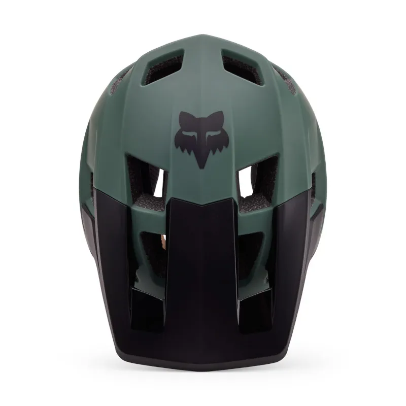Fox Dropframe MIPS Enduro Helmet in Hunter Green-3