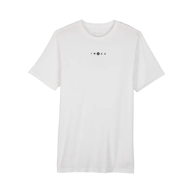 Fox Image Premium Short Sleeve Casual T-Shirt in Optic White-3