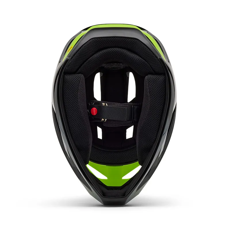 Fox Rampage Barge Full Face Enduro Helmet MIPS in Flo Yellow-5