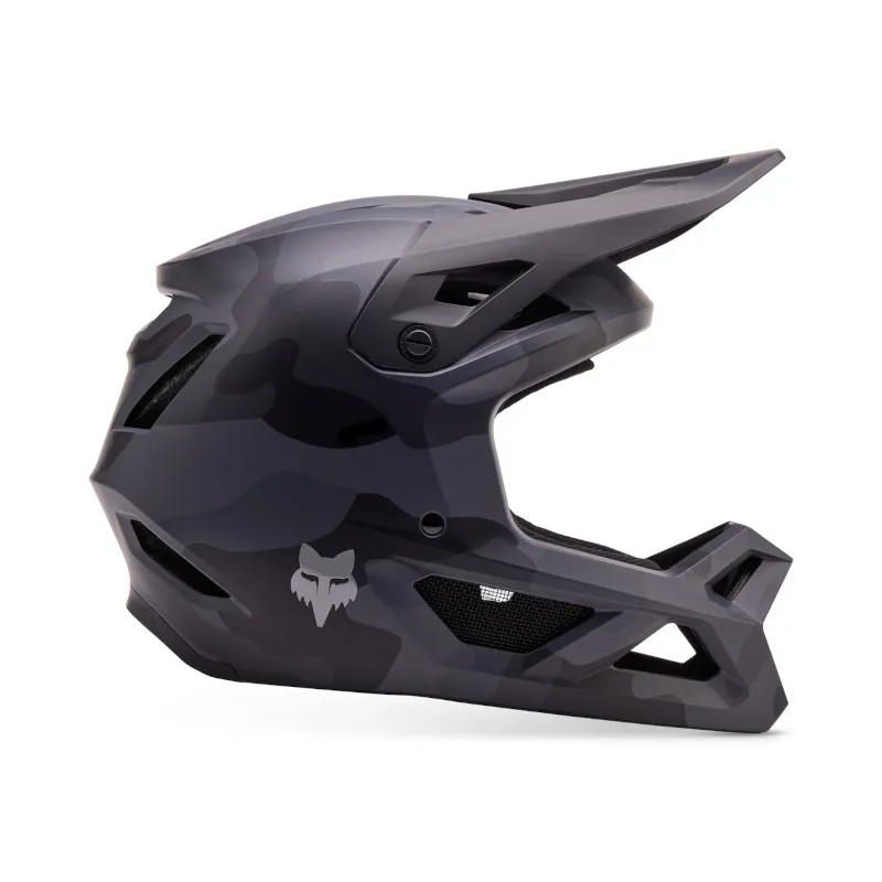 Fox Rampage Camo Full Face Helmet in Black Camo
