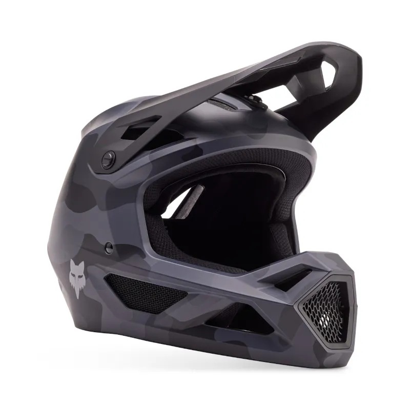Fox Rampage Camo Full Face MTB Helmet in Black Camo-1
