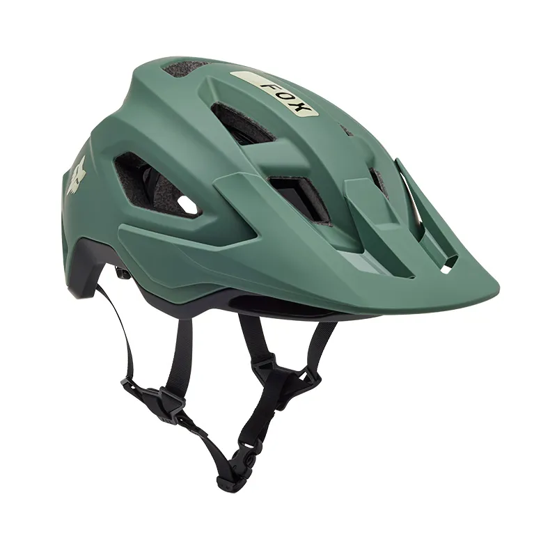 Fox Speedframe MIPS Enduro Helmet in Hunter Green-1
