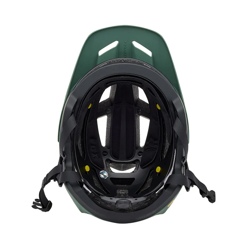 Fox Speedframe MIPS Enduro Helmet in Hunter Green-4