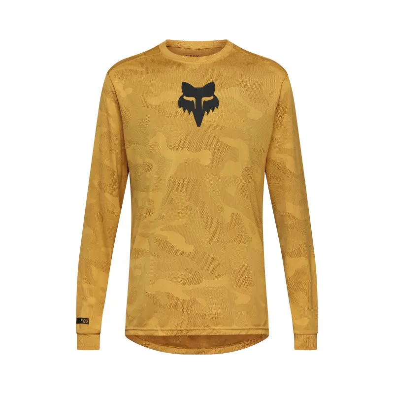 Fox Ranger TruDri Long Sleeve MTB Jersey in Bronze