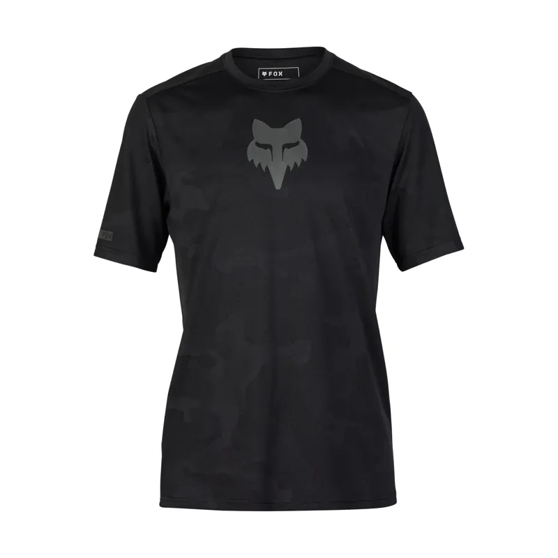 Fox Ranger TruDri Short Sleeve MTB Jersey in Black