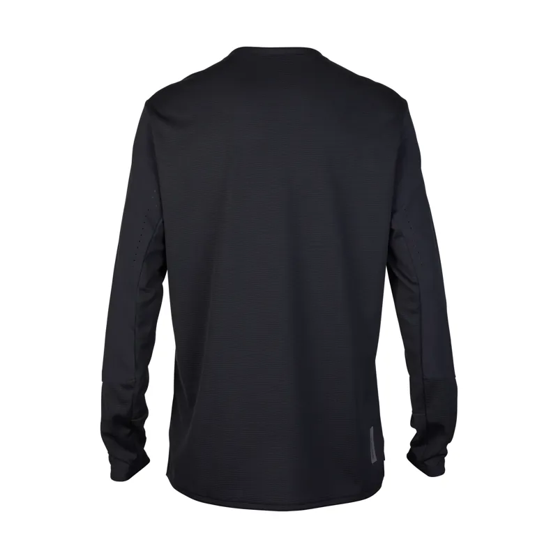 Fox Defend Long Sleeve Mountain Bike Jersey in Black-2