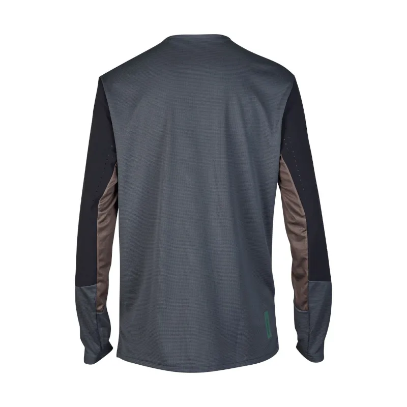 Fox Defend Long Sleeve MTB Jersey in Graphite-2