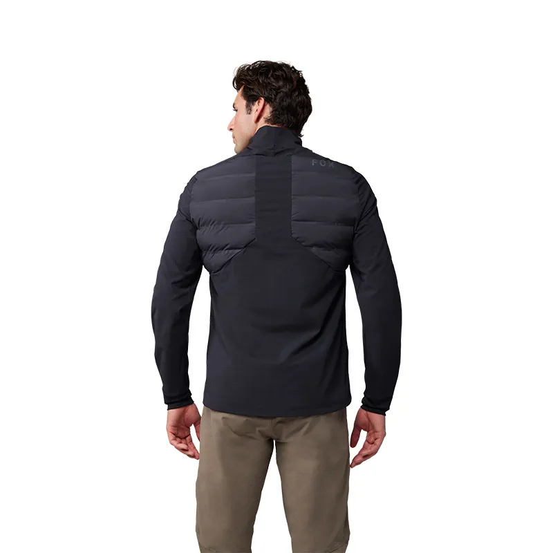 Fox Flexair Fire Hybrid Thermal DWR Mountain Bike Jacket in Black-1