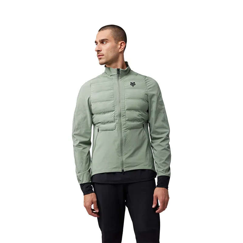 Fox Flexair Fire Hybrid Thermal Jacket in Moss