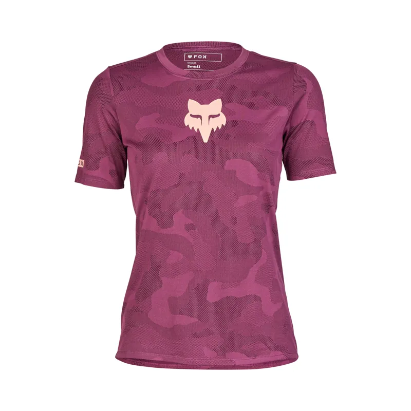Fox Ranger TruDri Short Sleeve Women's Jersey in Sangria-3