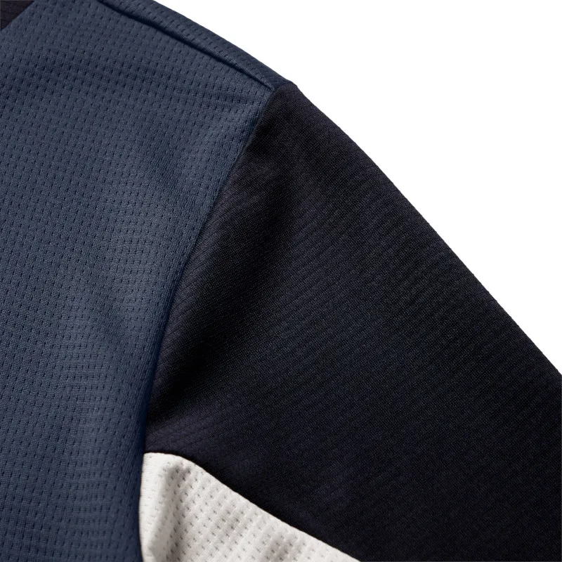 Fox Youth Defend Long Sleeve MTB Jersey in Galaxy Blue-3