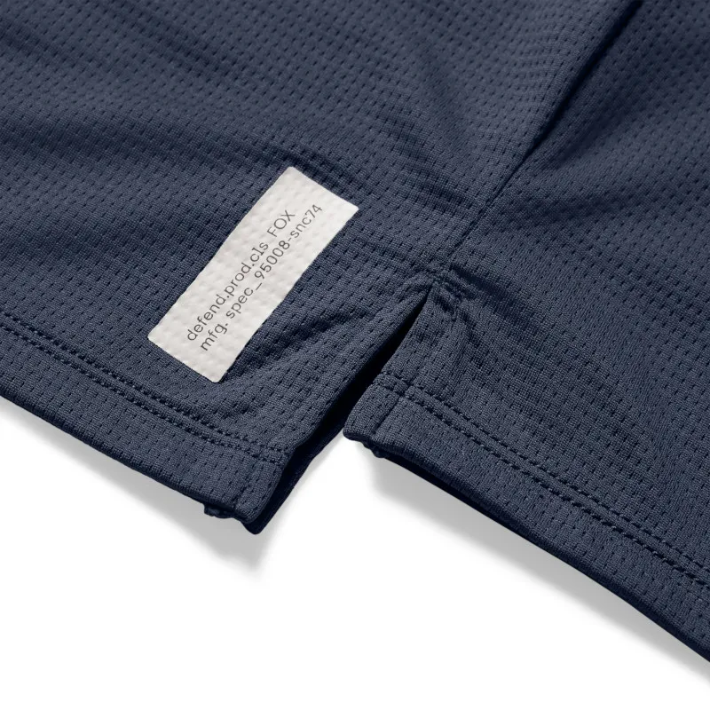 Fox Youth Defend Long Sleeve MTB Jersey in Galaxy Blue-5