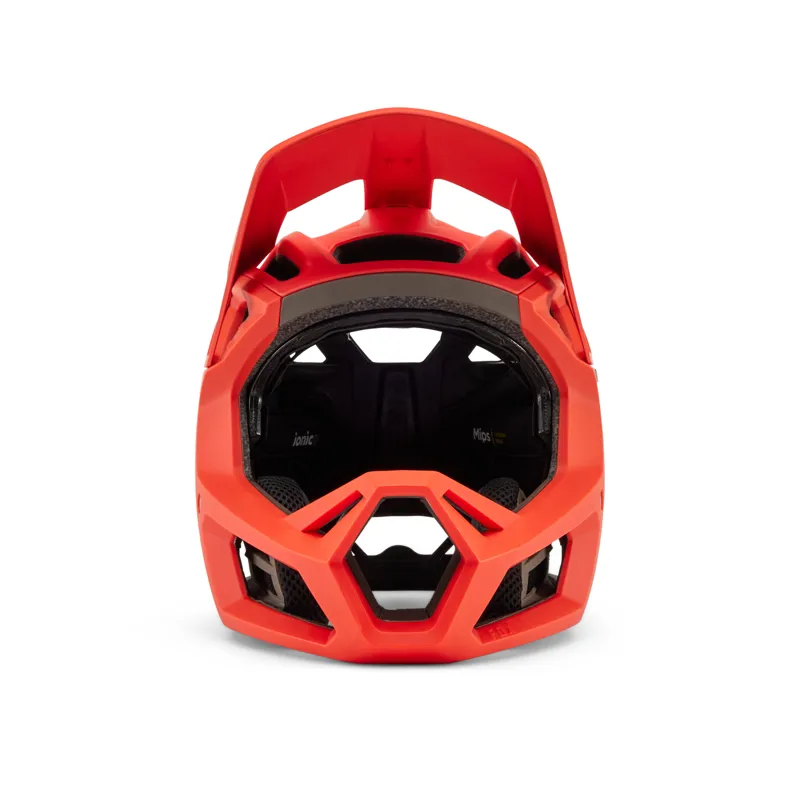Fox Proframe RS NUF Full Face Helmet BOA in Orange Flame-2