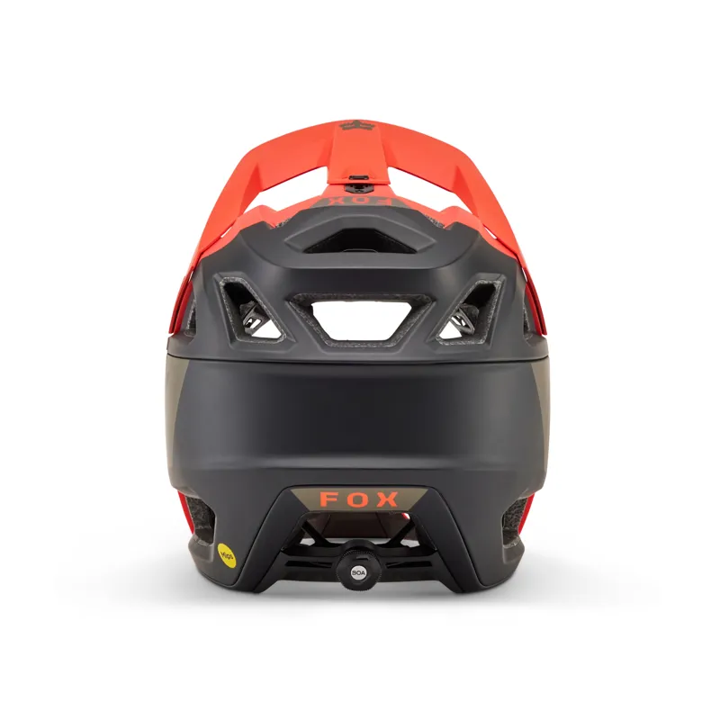 Fox Proframe RS NUF Full Face Helmet BOA in Orange Flame-4