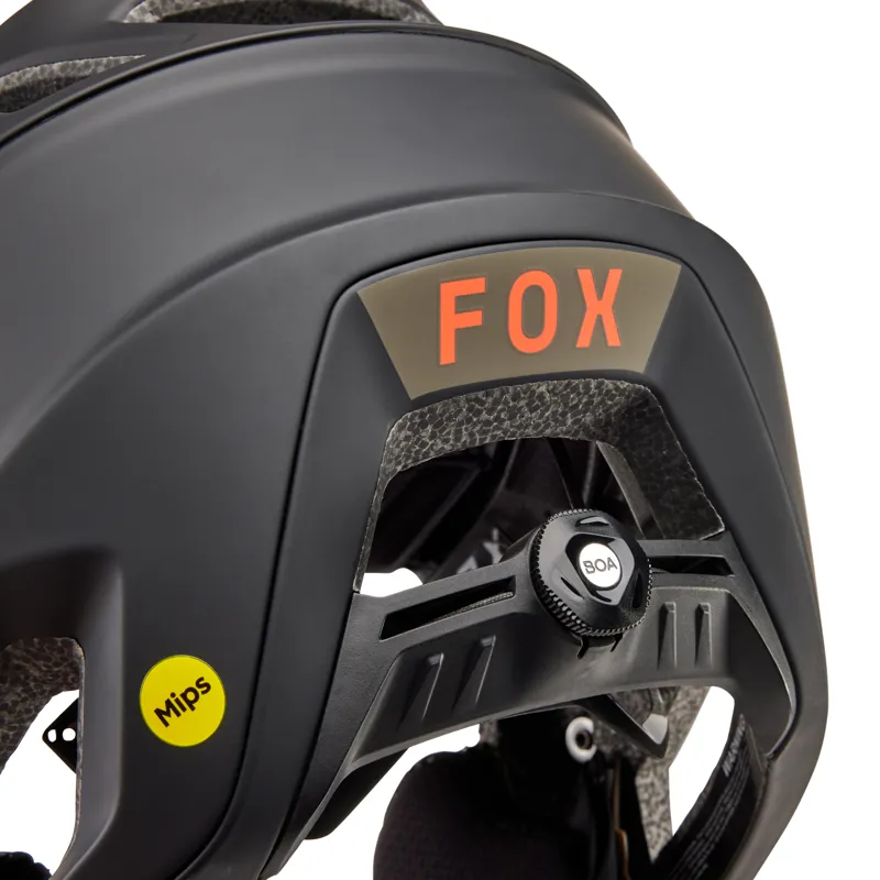Fox Proframe RS NUF Full Face Helmet BOA in Orange Flame-6