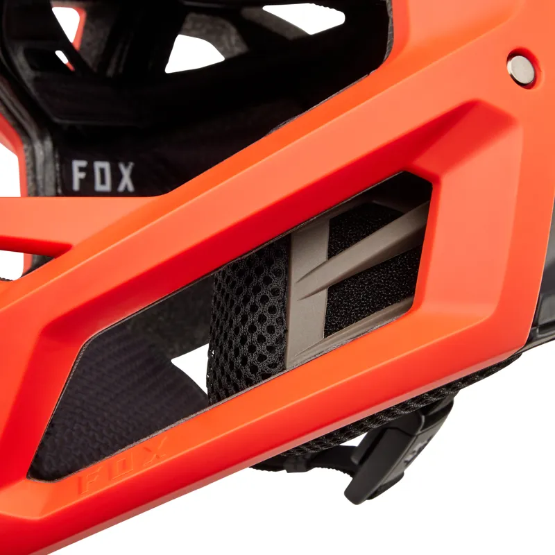 Fox Proframe RS NUF Full Face Helmet BOA in Orange Flame-8