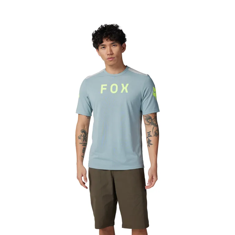 Fox Ranger Aviation DriRelease  Short Sleeve Jersey in Gunmetal Grey