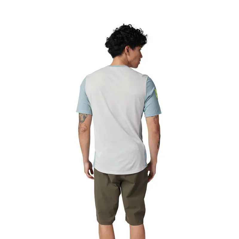 Fox Ranger Aviation DriRelease  Short Sleeve Jersey in Gunmetal Grey-3