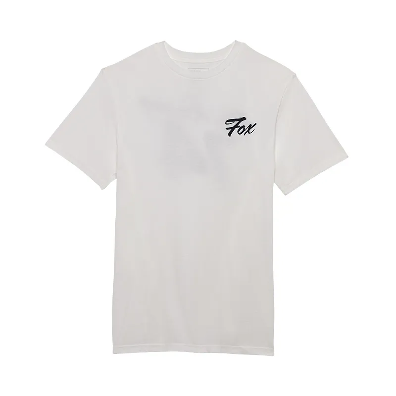 Fox Scripted Short Sleeve Premium Tee in Optic White-2