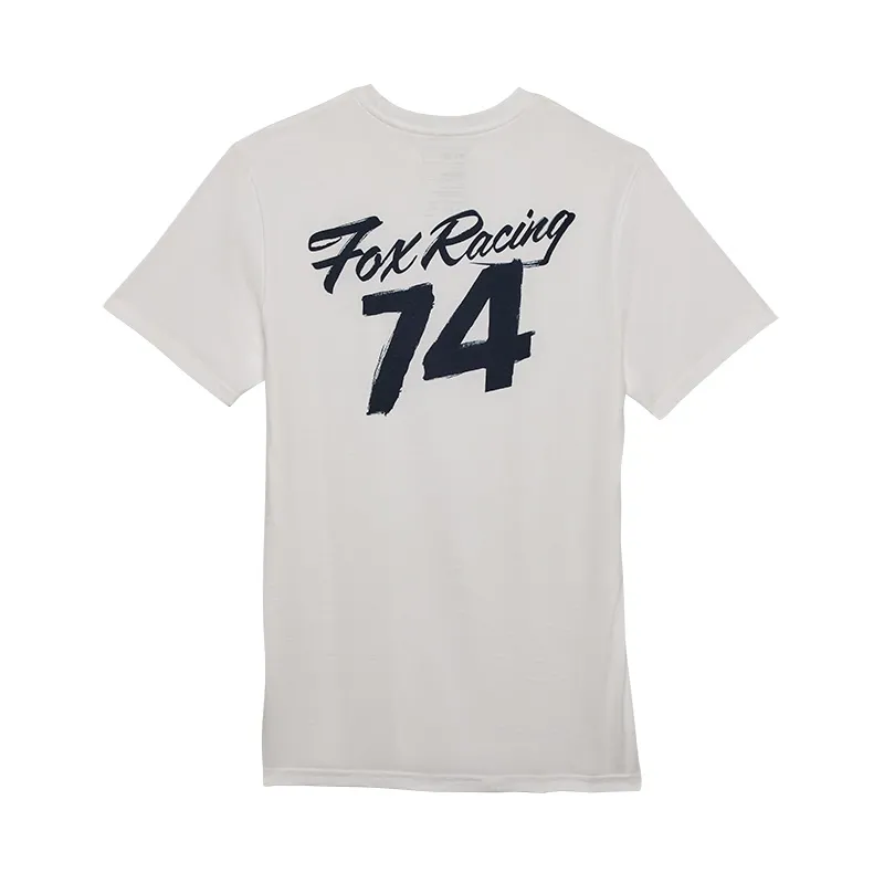 Fox Scripted Short Sleeve Premium Tee in Optic White-3