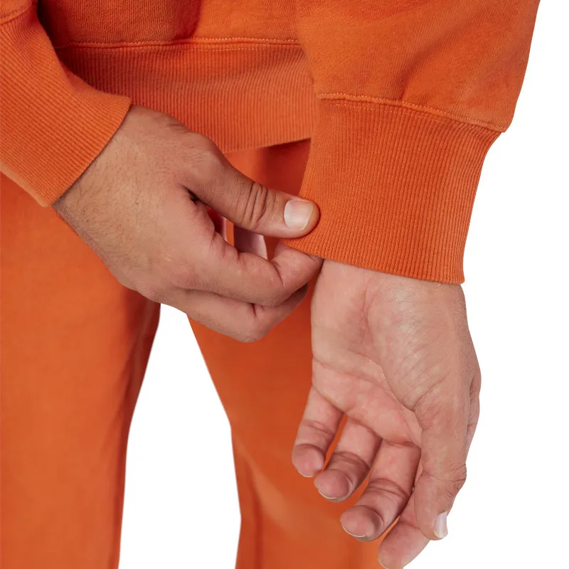 Fox Wordmark Oversized Pullover Casual Hoodie in Cognac Green-6