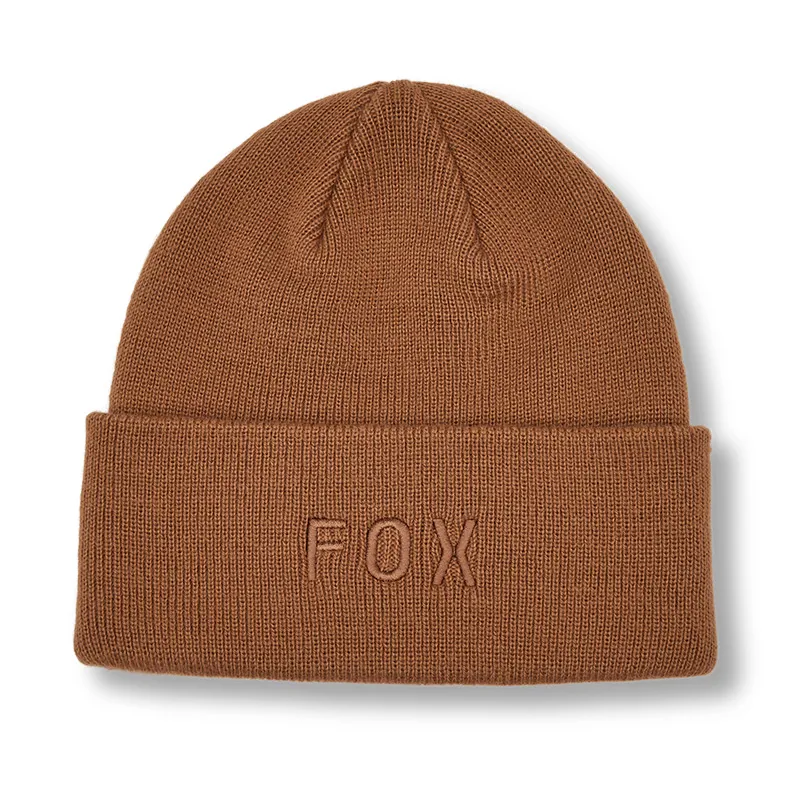 Fox Woodmark Casual Beanie in Walnut