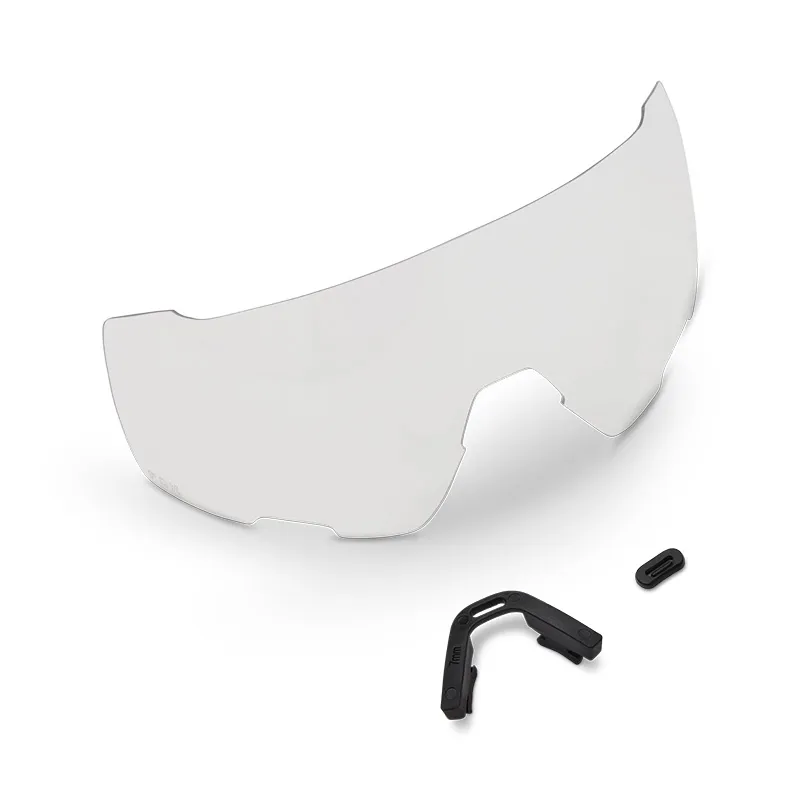 Fox Purevue Black / Clear Mountain Bike Goggles - LUNAR-7