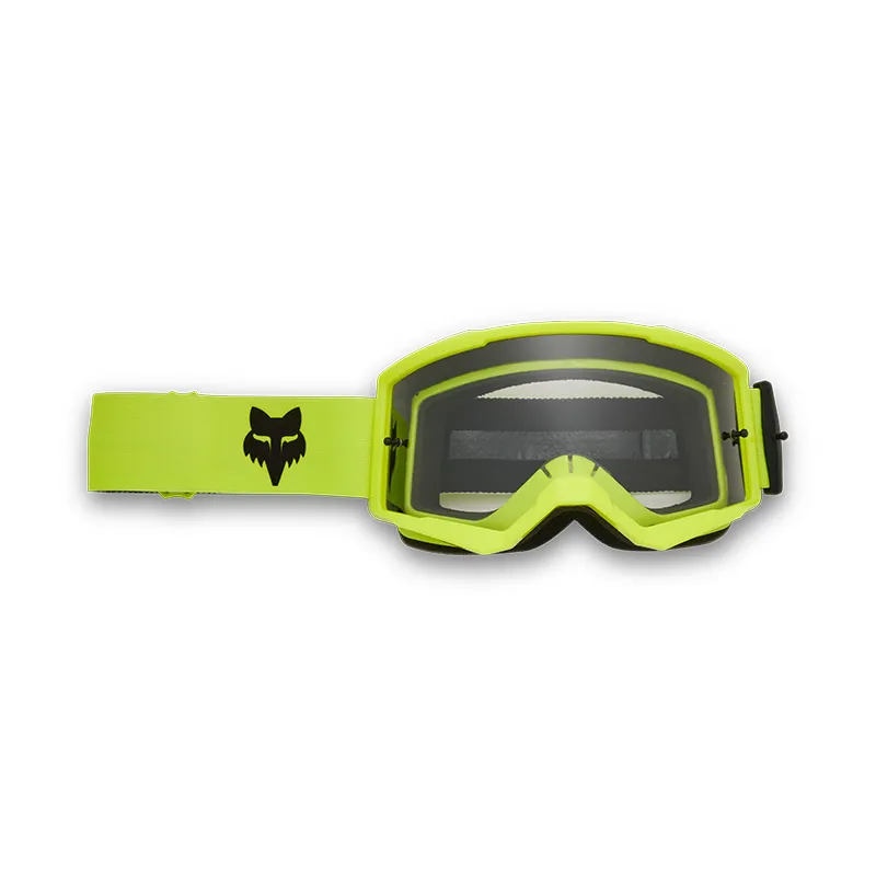 Fox Main Core Mountain Bike Goggle in Fluorescent Yellow