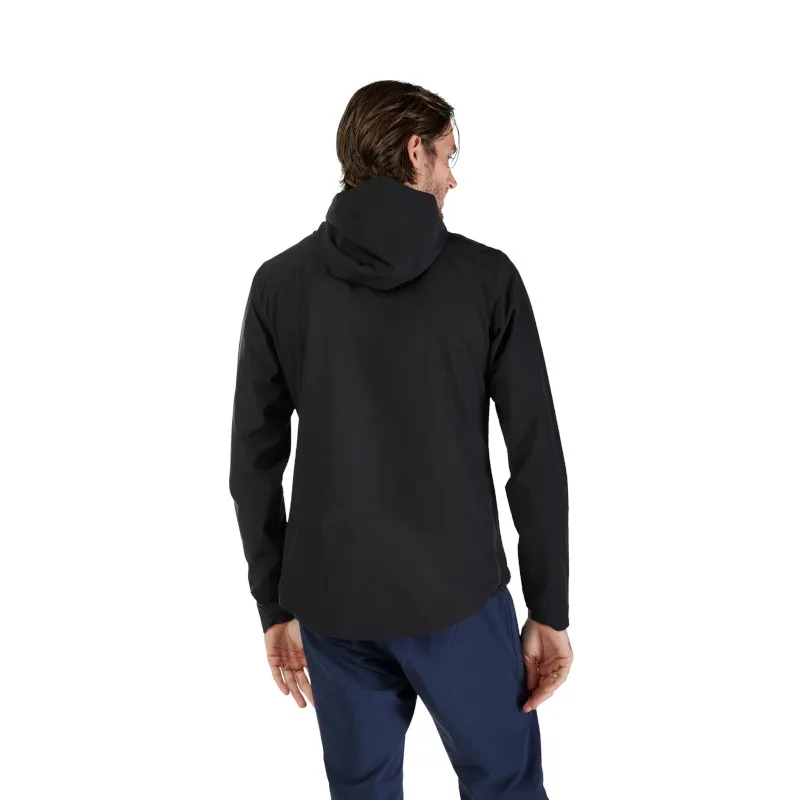 Fox Ranger Wind Pullover Casual or Riding Jacket in Black-1