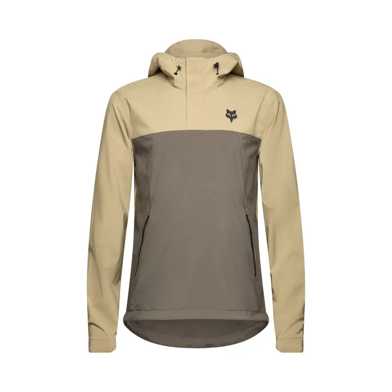 Fox Ranger Wind Pullover Casual or Riding Jacket in Sand