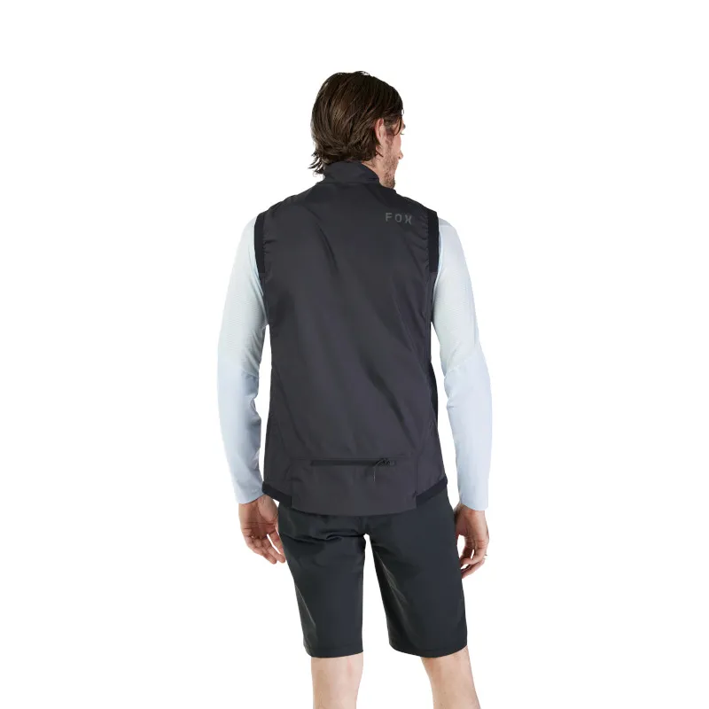Fox Ranger Wind Vest - Windbreaker Gilet in Black-3