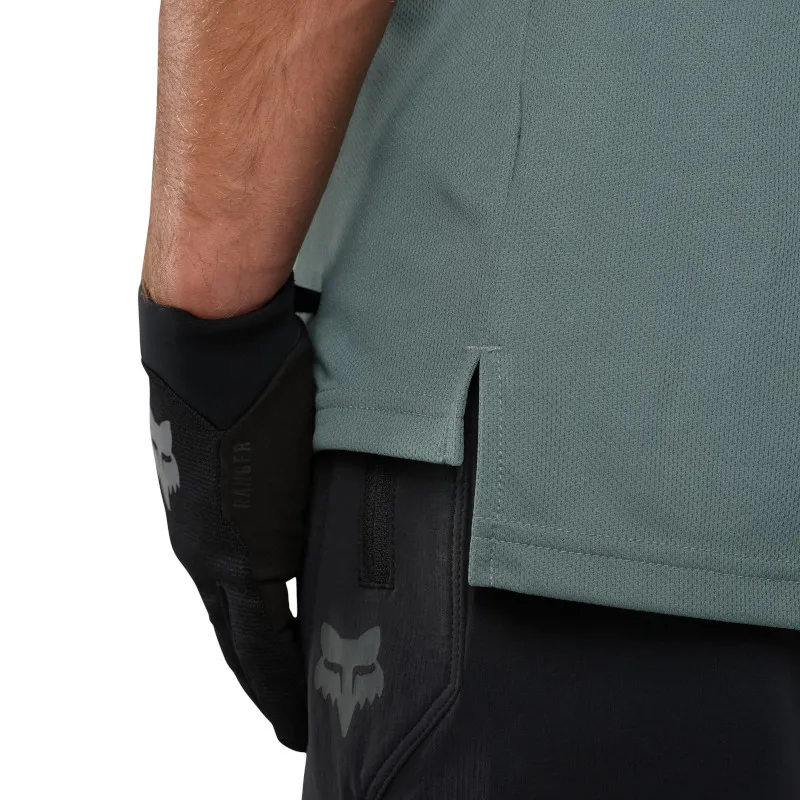 Fox Ranger Short Sleeve Jersey Fox Head in Sage Green-5