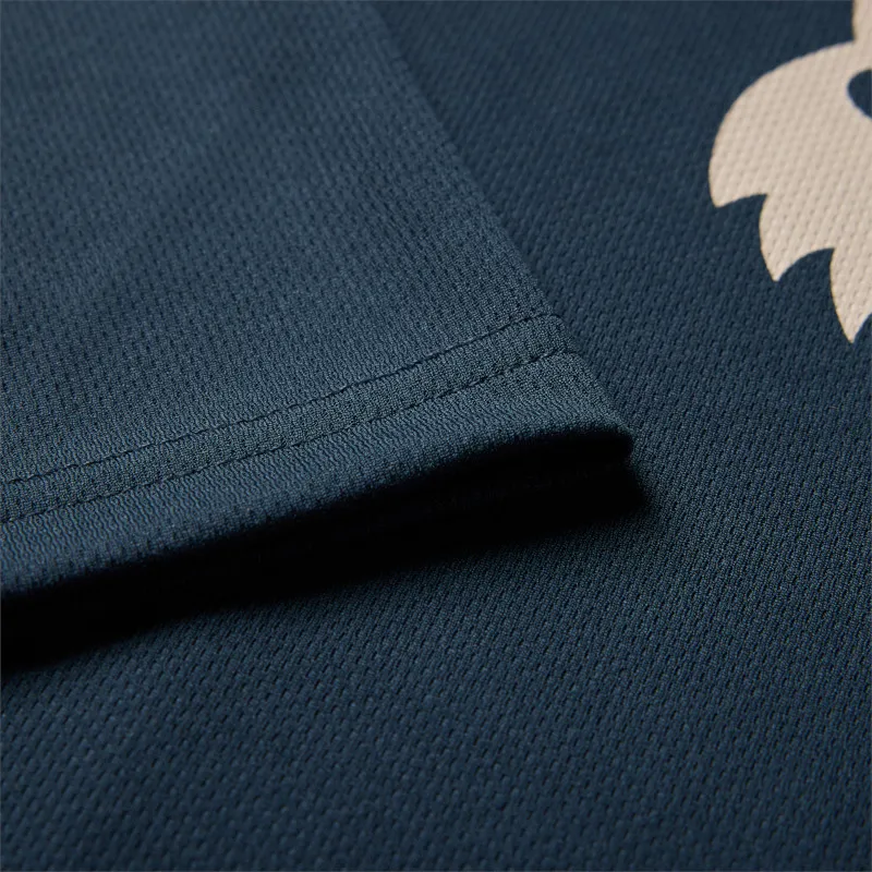 Fox Ranger Fox Head Short Sleeve Mountain Bike Jersey in Galaxy Blue-4