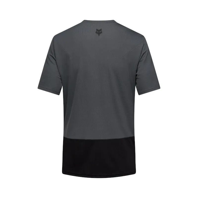Fox Ranger Short Sleeve MTB Jersey Wordmark in Dark Shadow-1
