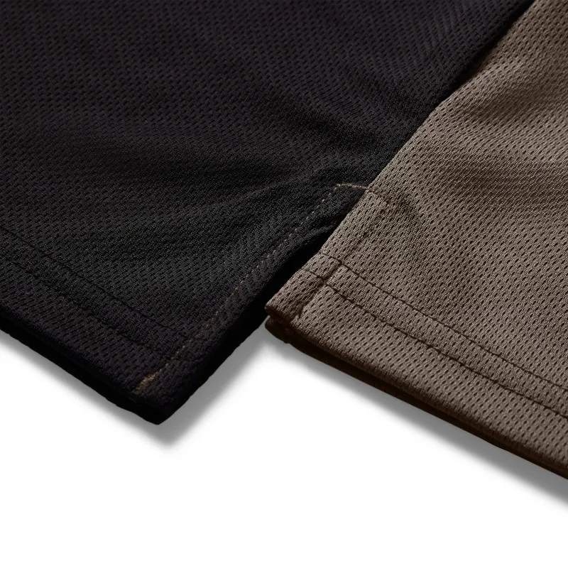 Fox Ranger Short Sleeve Mountain Bike Jersey Wordmark in Nutmeg Brown-5