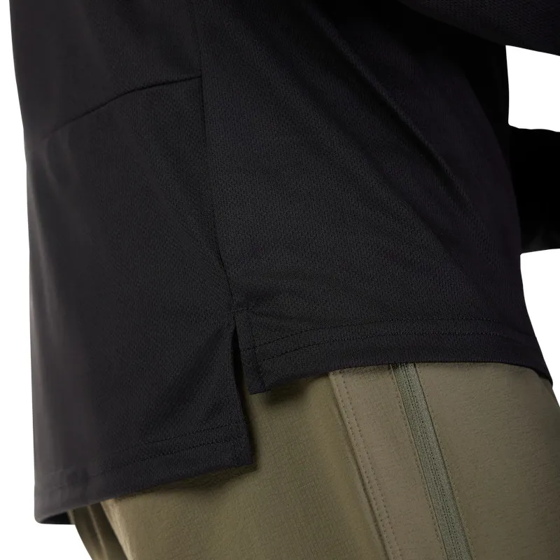 Fox Ranger Fox Head Long Sleeve MTB Jersey in Black-4