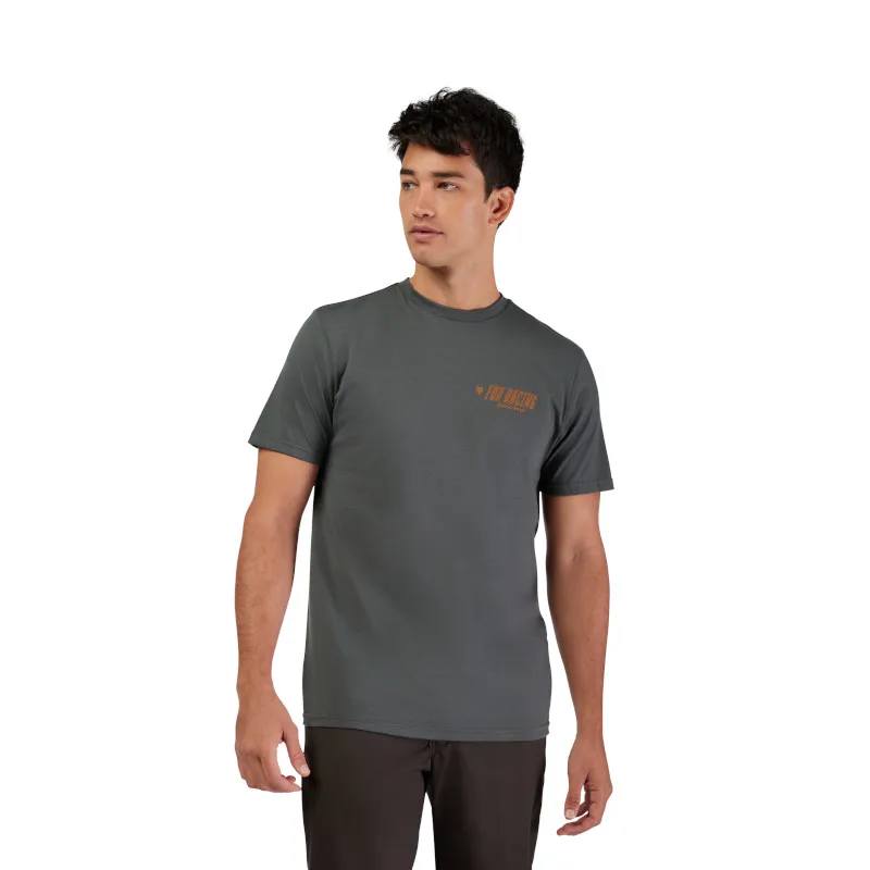 Fox Billboard Premium Short Sleeve Tee in Dark Shadow