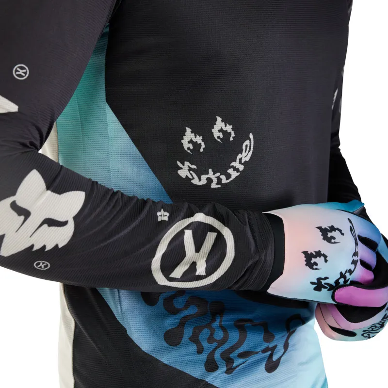 Fox Flexair LS Jersey Hello Future - Limited Edition Kit in Cream-5