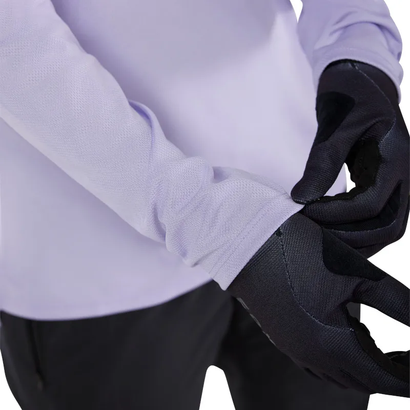 Fox Womens Ranger Long MTB Jersey Fox Head in Lilac-5