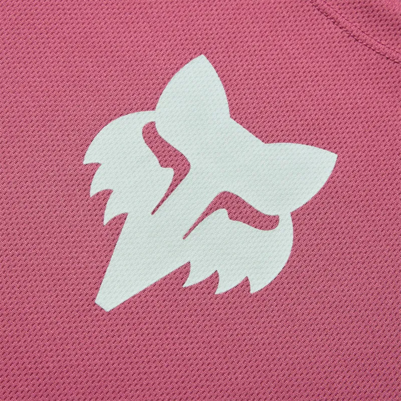 Fox Youth Ranger Short Sleeve Mountain Bike Jersey FoxHead in Berry-3