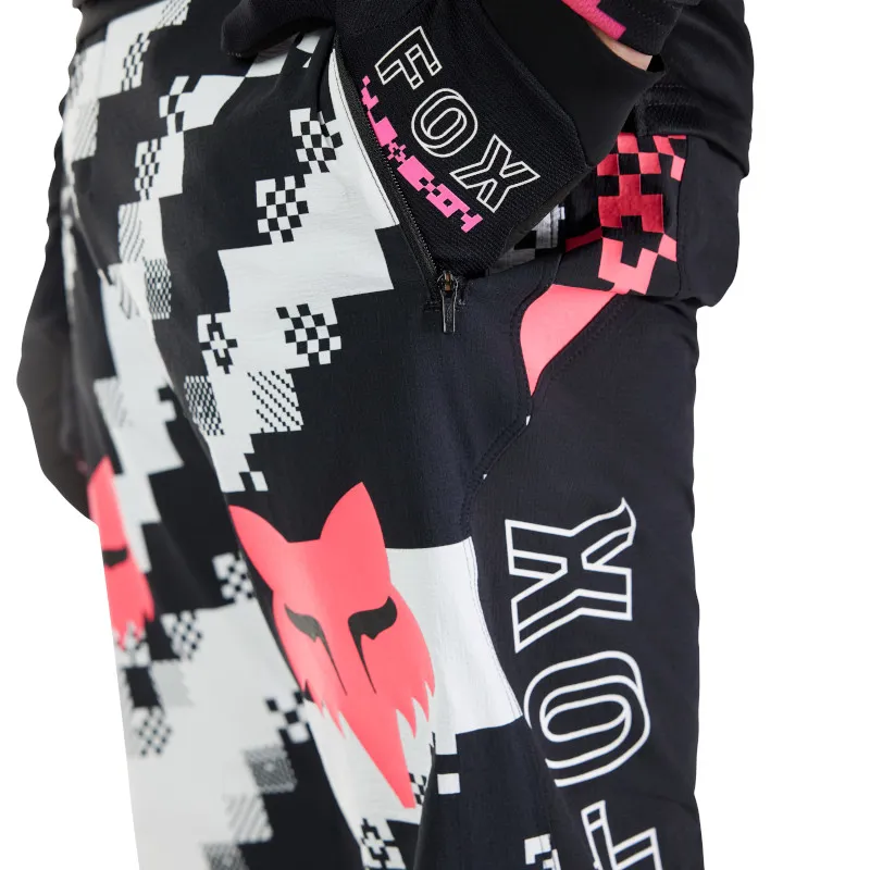 Fox Ranger Pant Digi Image MTB Trousers / Pants in Black / White-3