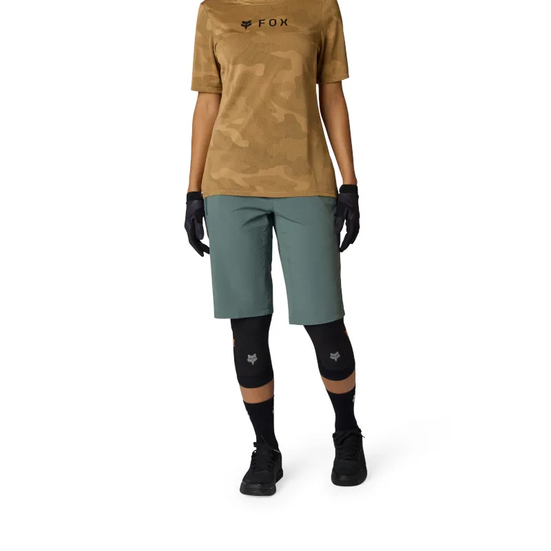 Fox Womens Ranger Mountain Bike Short in Sage-2