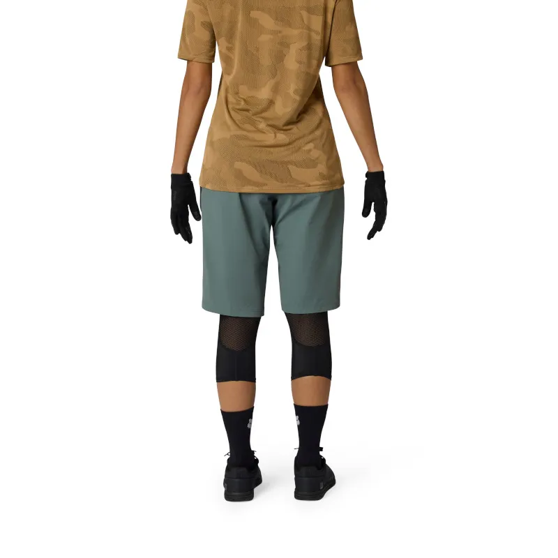 Fox Womens Ranger Mountain Bike Short in Sage-3