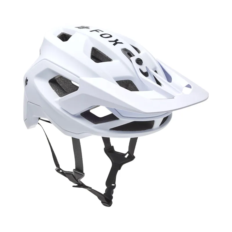 Fox Speedframe Solid Enduro Helmet in White NEW-1