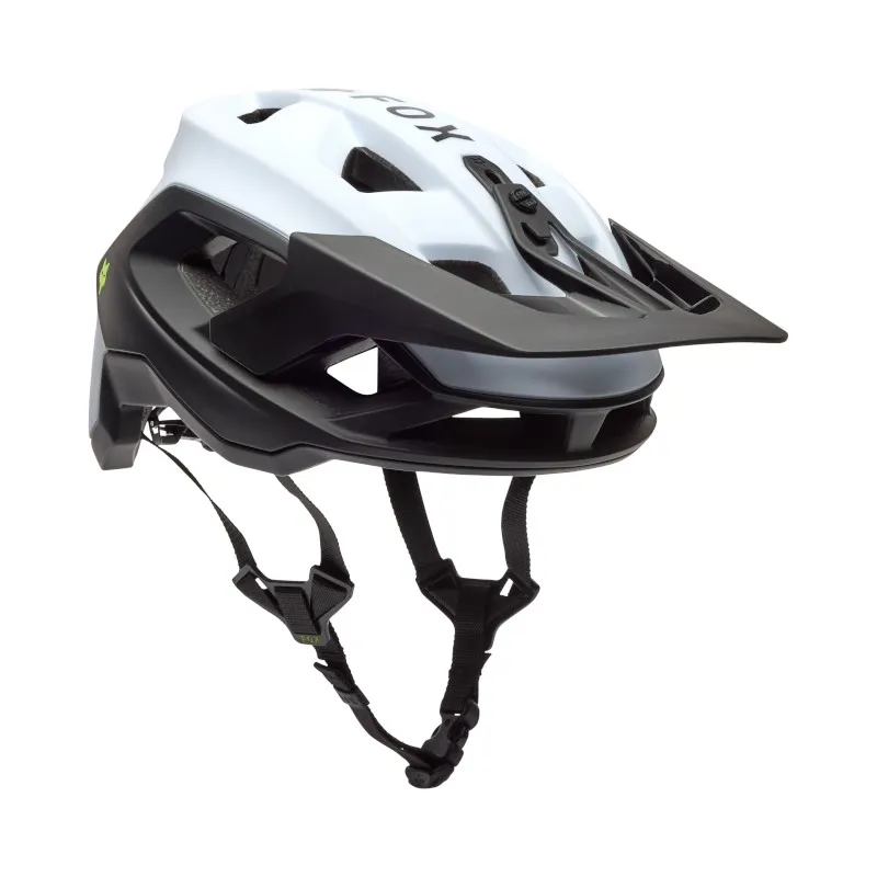 Fox Speedframe 5050 Enduro Mountain Bike Helmet in Black / White-1