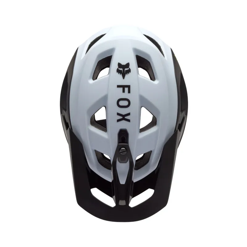 Fox Speedframe 5050 Enduro Mountain Bike Helmet in Black / White-2