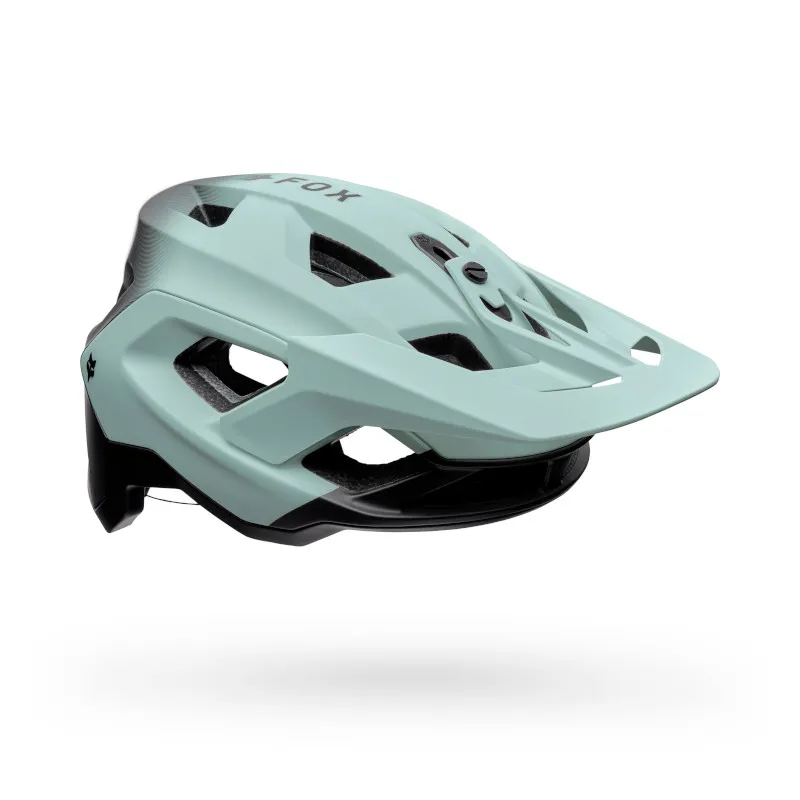 Fox Speedframe Pro Backfade Enduro Helmet in Frost Blue-1